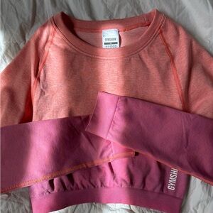 Gymshark long sleeve crop